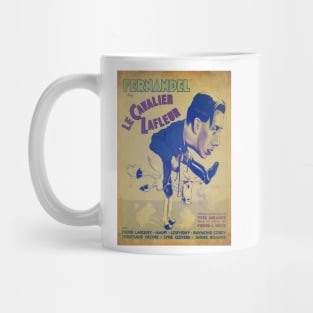 Fernandel - The Cavalier Lafleur - MOVIE POSTER - Retro - Vintage Mug